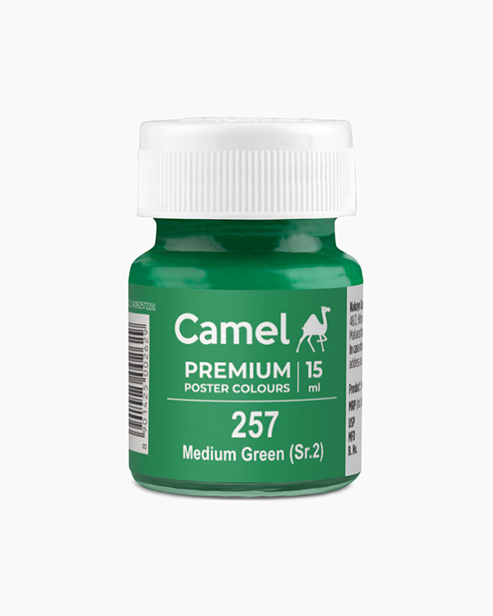 Medium Green Camel Premium Poster Colours
